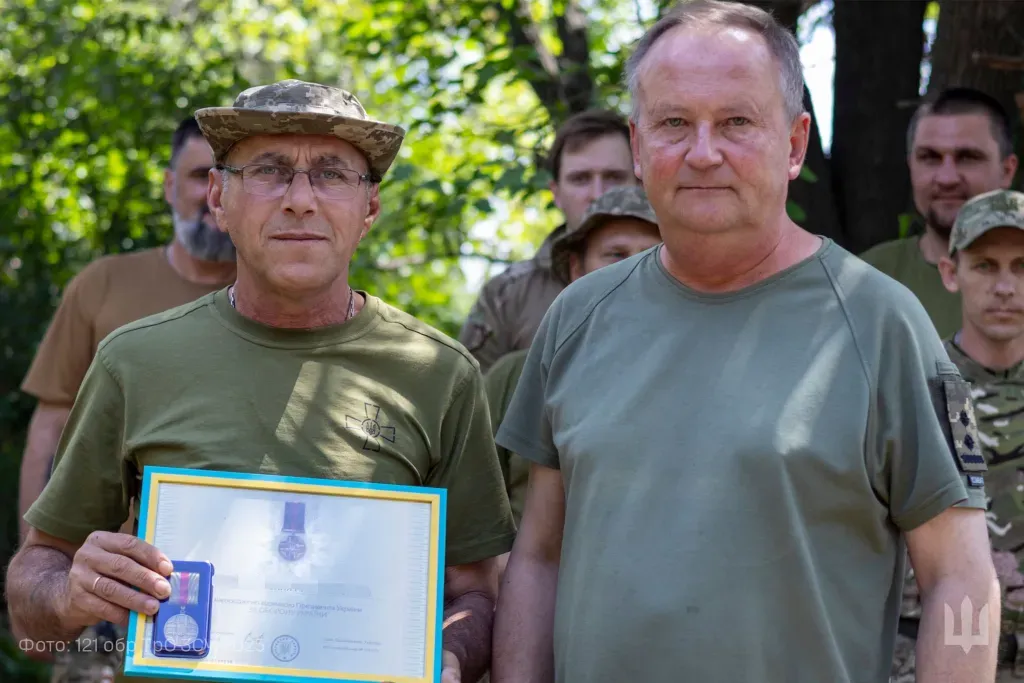 Шестеро військових 121-ї бригади ТрО відзначені державними нагородами