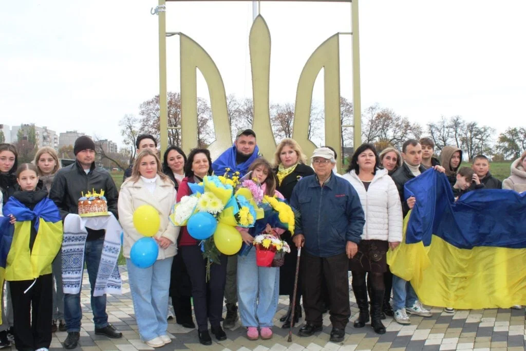На Кіровоградщині у Долинській зустріли звільненого з полону Олега Найденка