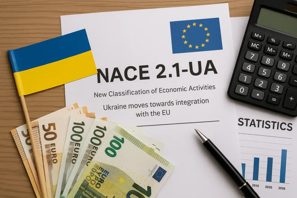 З 2027 року КВЕДи замінять на NACE 2.1-UA: що очікувати підприємцям