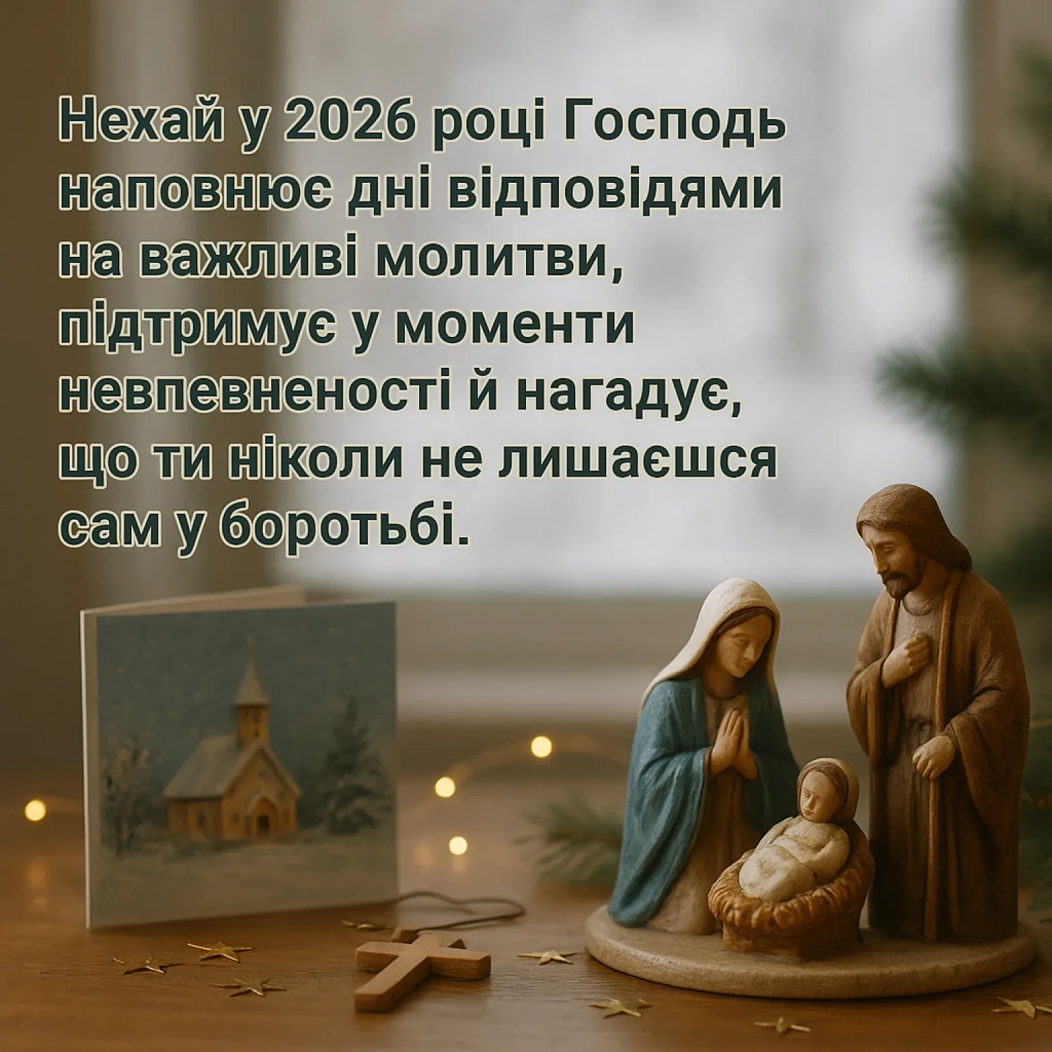 Християнські привітання з Новим роком 2026