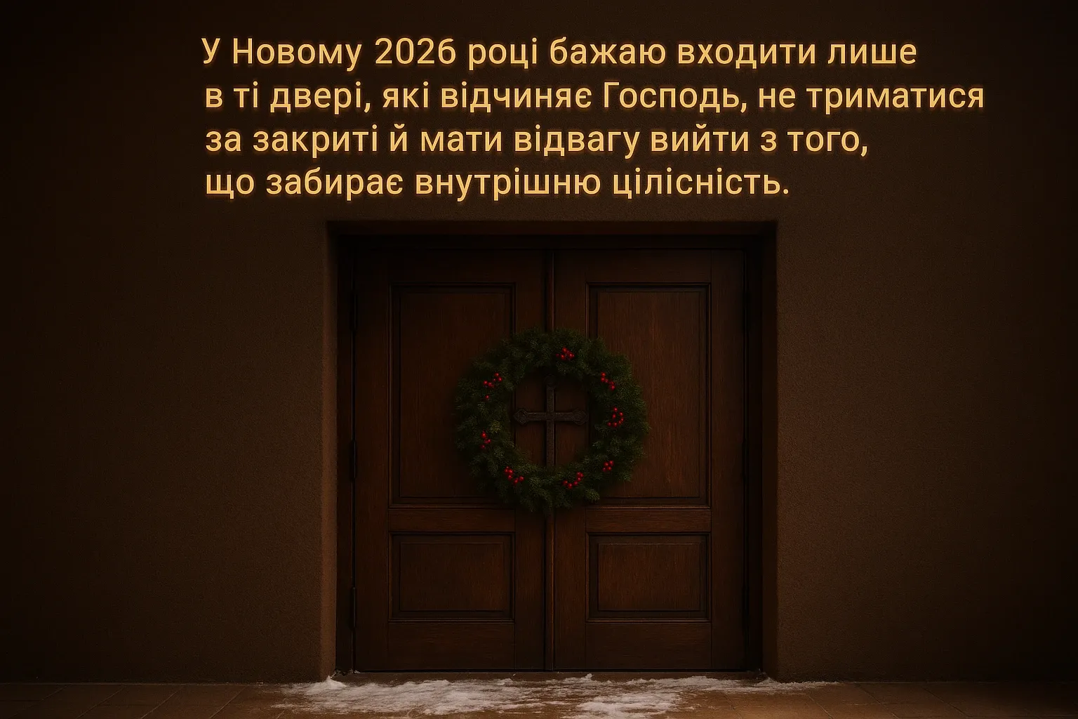 Християнські привітання з Новим роком 2026