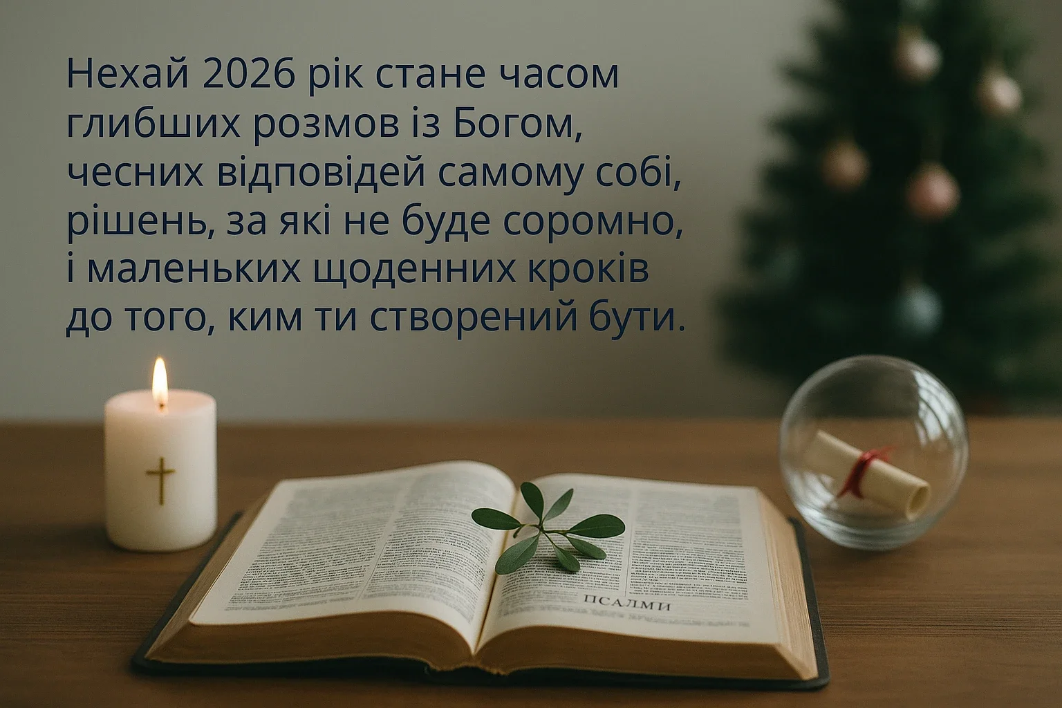 Християнські привітання з Новим роком 2026