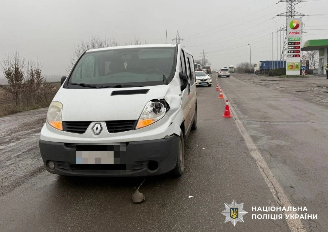 У Кропивницькому пішохід постраждав під колесами мікроавтобуса на переході