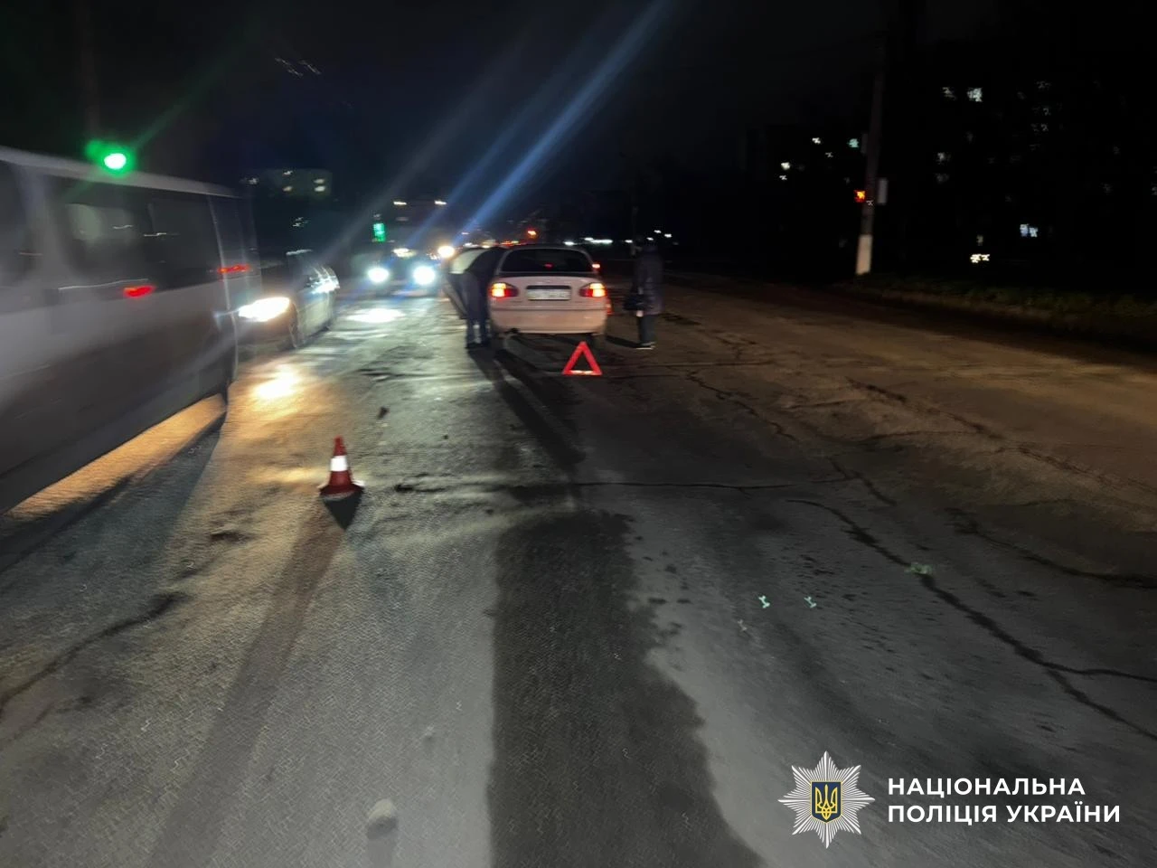 Водій Daewoo Lanos наїхав на пішохода в Кропивницькому: жінка потрапила до лікарні