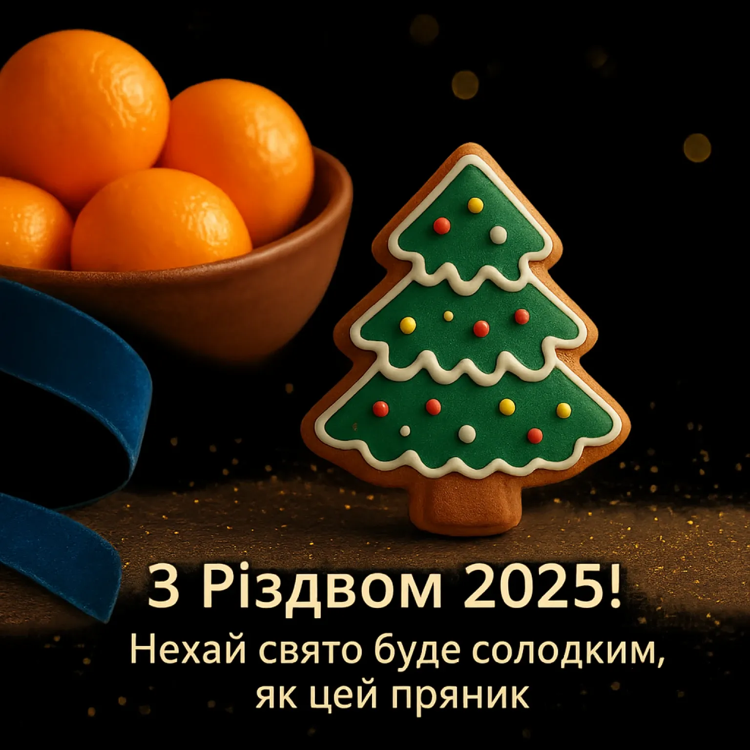 Привітання з різдвом 2025