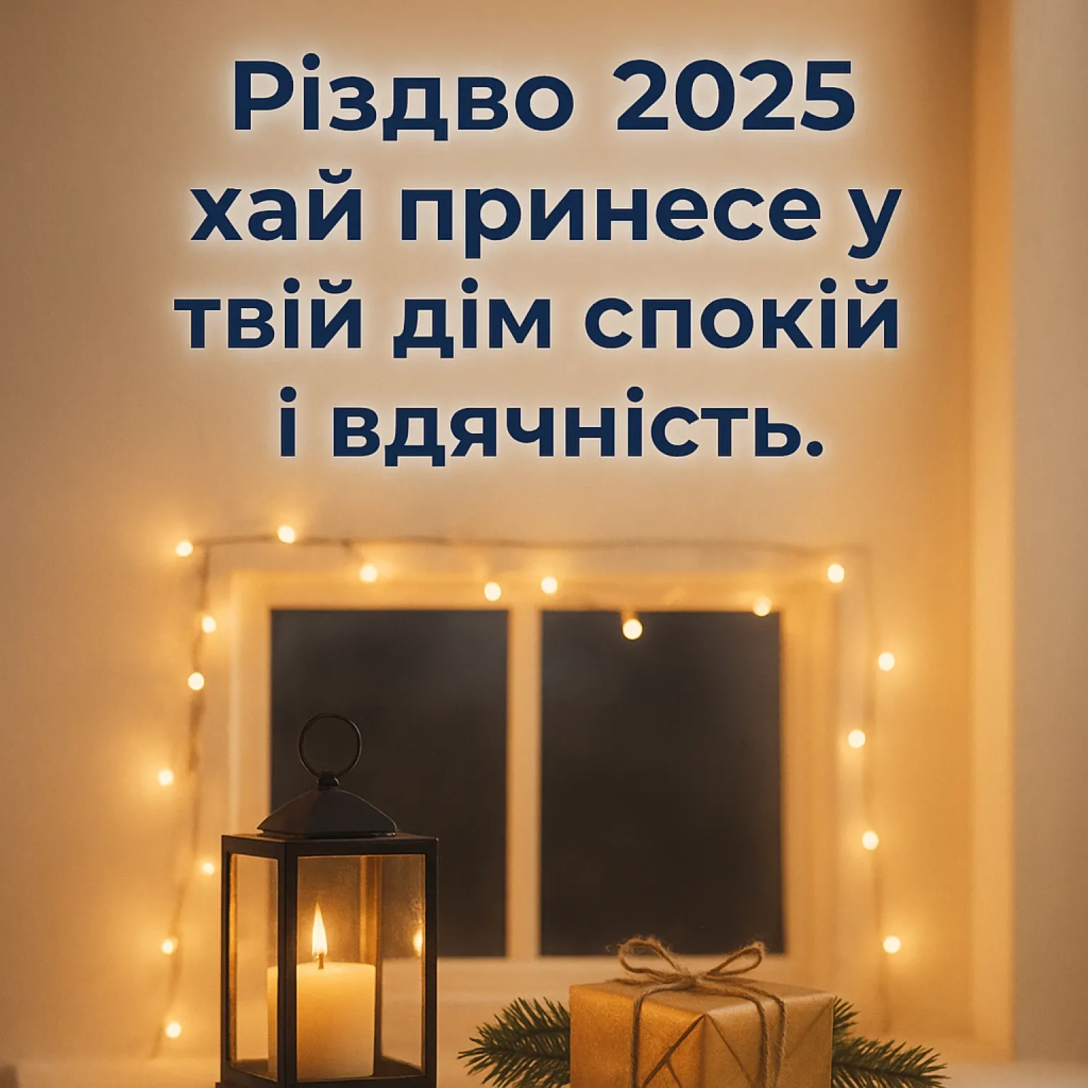 Привітання з різдвом 2025