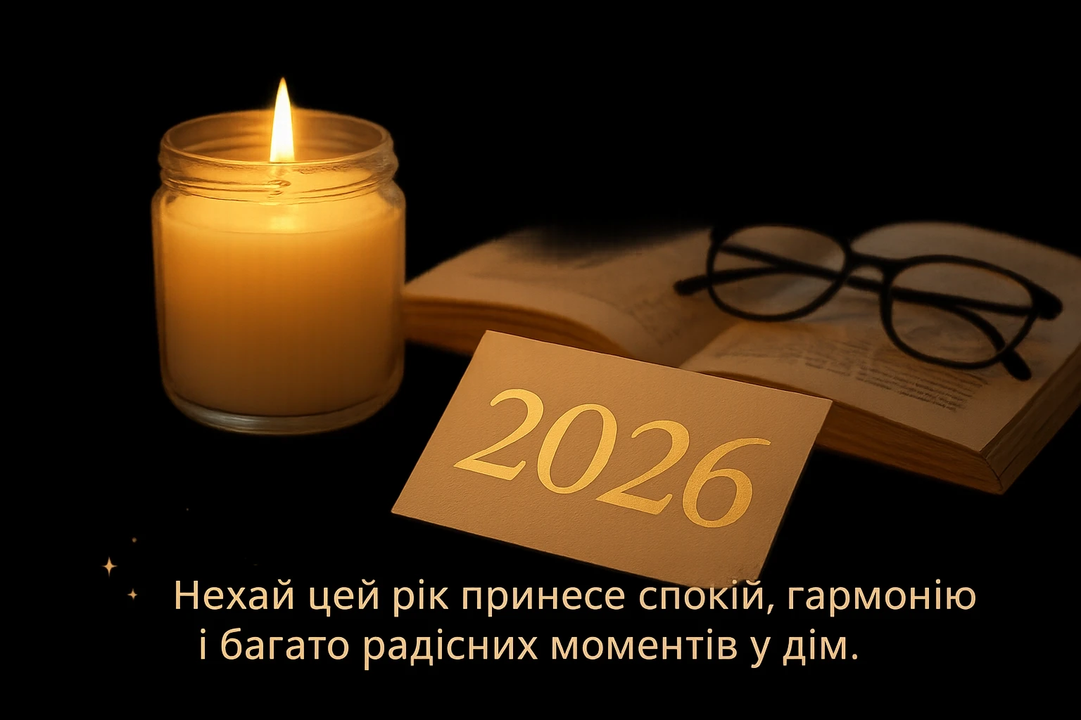 Привітання з прийдешнім новим роком 2026