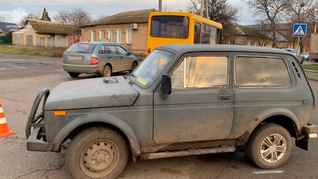 Водій з наркотичним сп’янінням спричинив ДТП з маршруткою в Кропивницькому