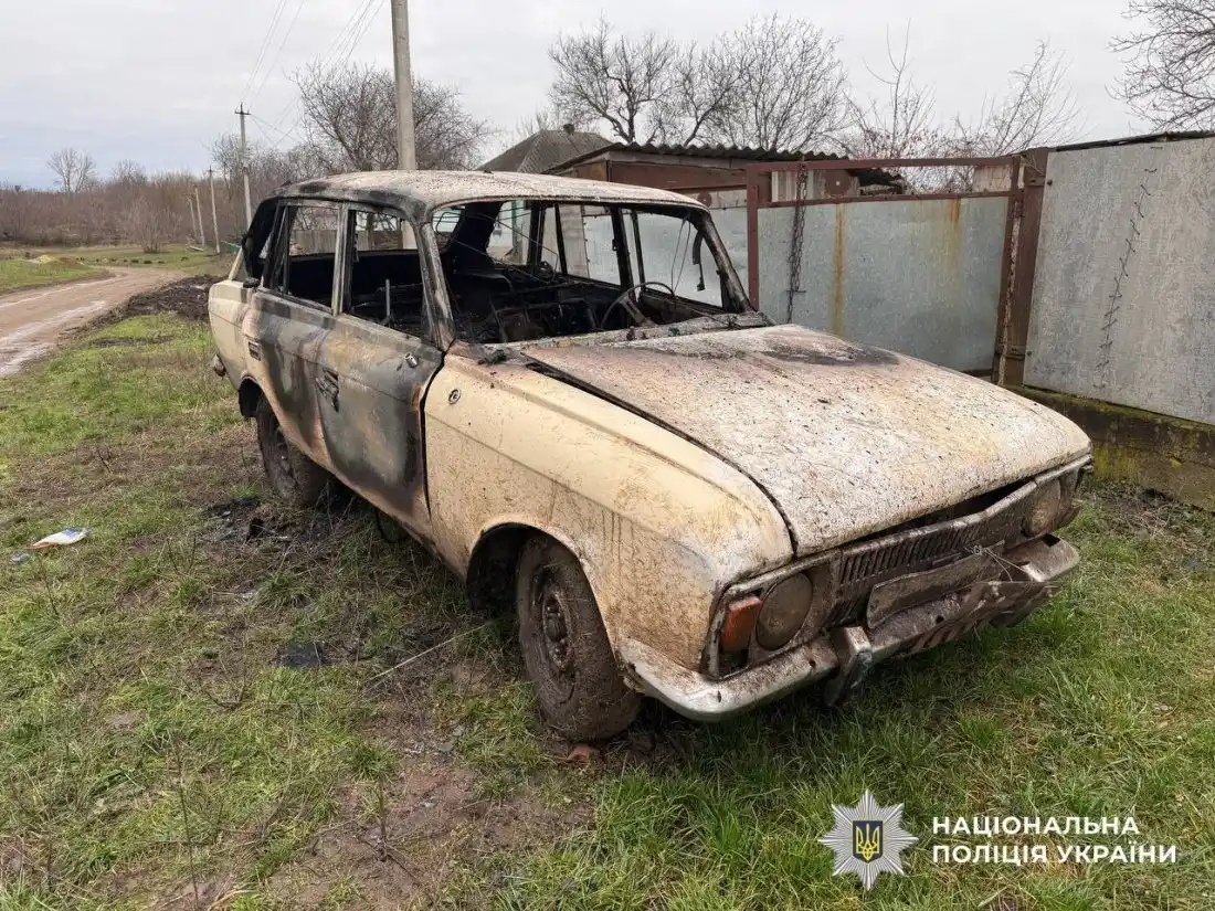 Підпал автомобіля на Кіровоградщині: місцевого жителя підозрюють у злочині