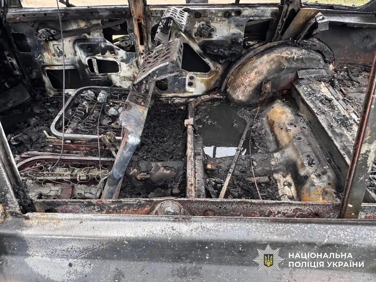 Підпал автомобіля на Кіровоградщині: місцевого жителя підозрюють у злочині