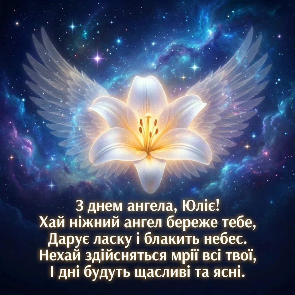 привітання з днем ангела юлія