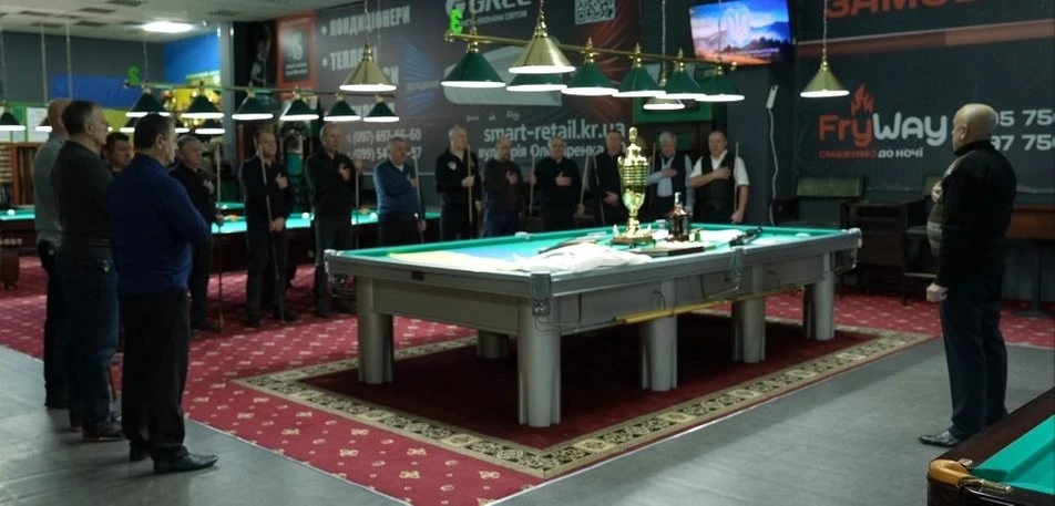 Кропивницький приймає ветеранів більярду: стартував Всеукраїнський кубок “Діамантова ліга”