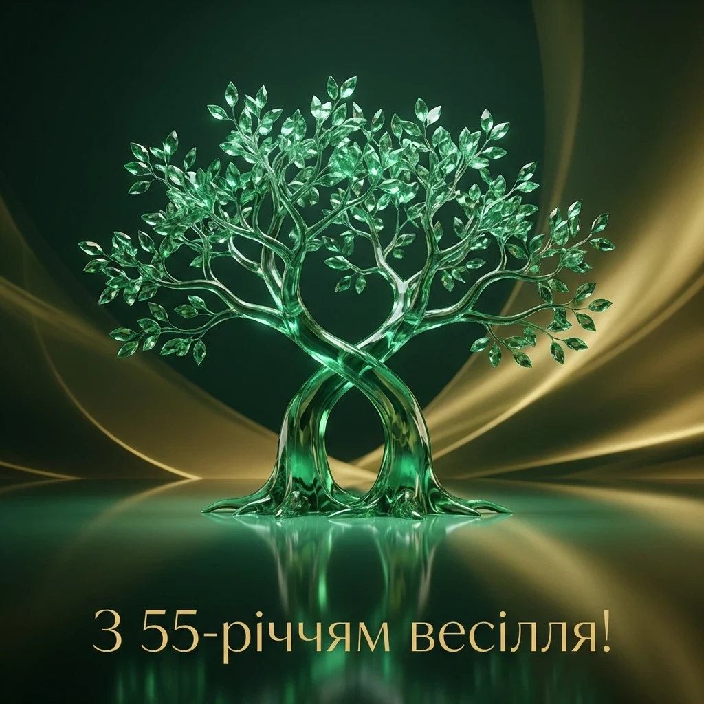55 років весілля