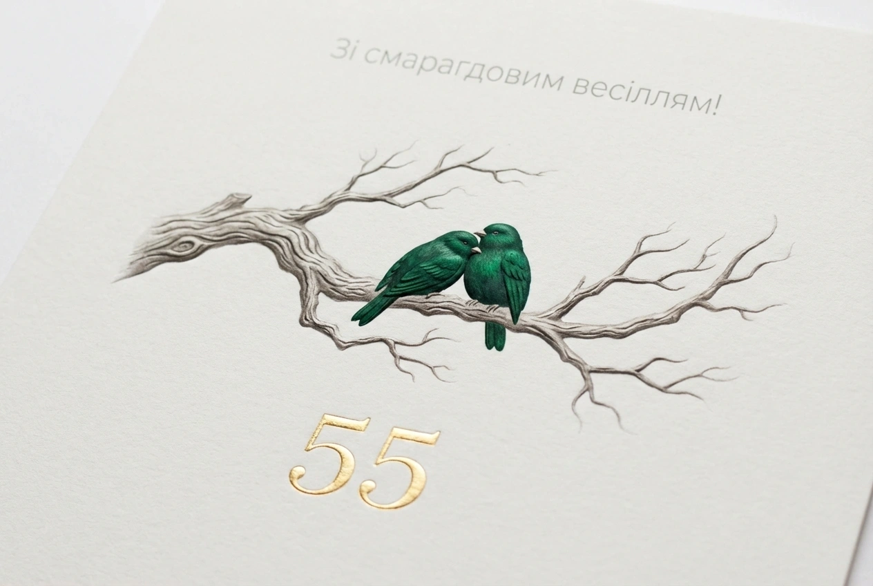 55 років весілля