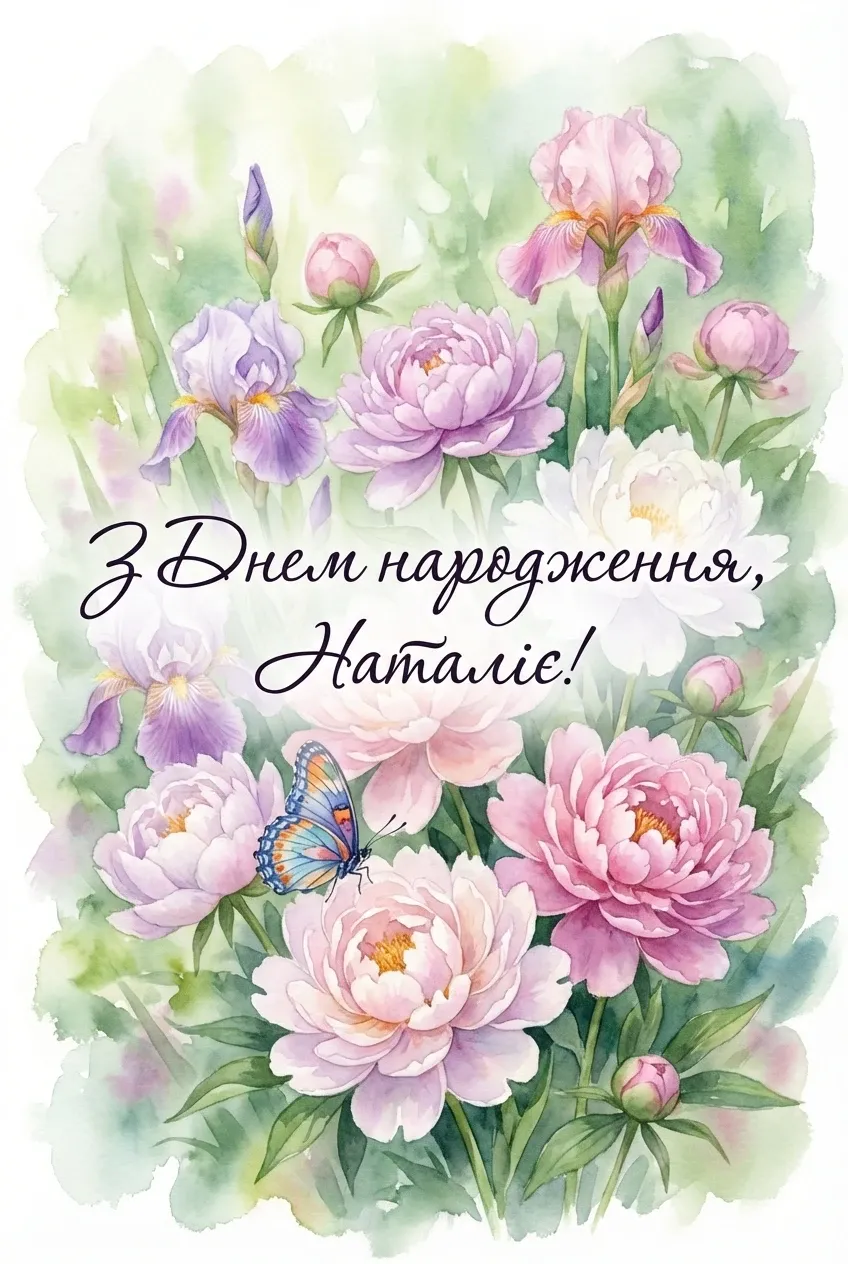 з днем народження Наталія картинки