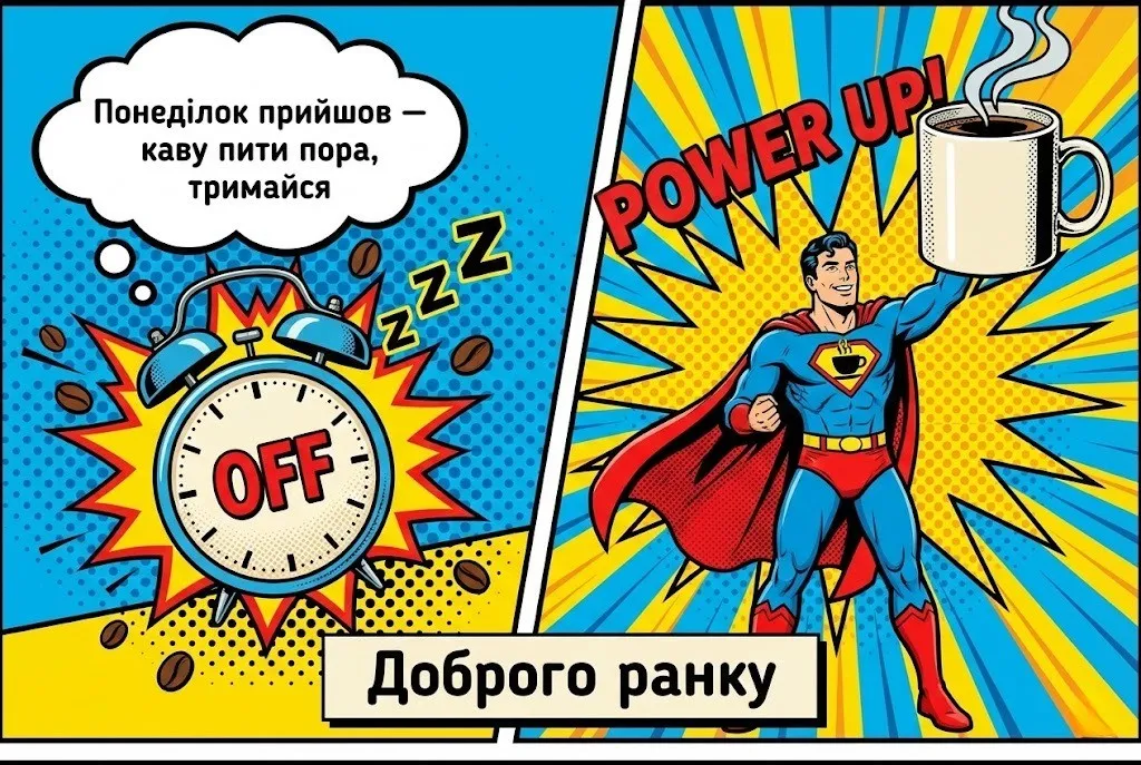 Доброго ранку понеділка: найкращі картинки та душевні побажання для натхненного початку тижня
