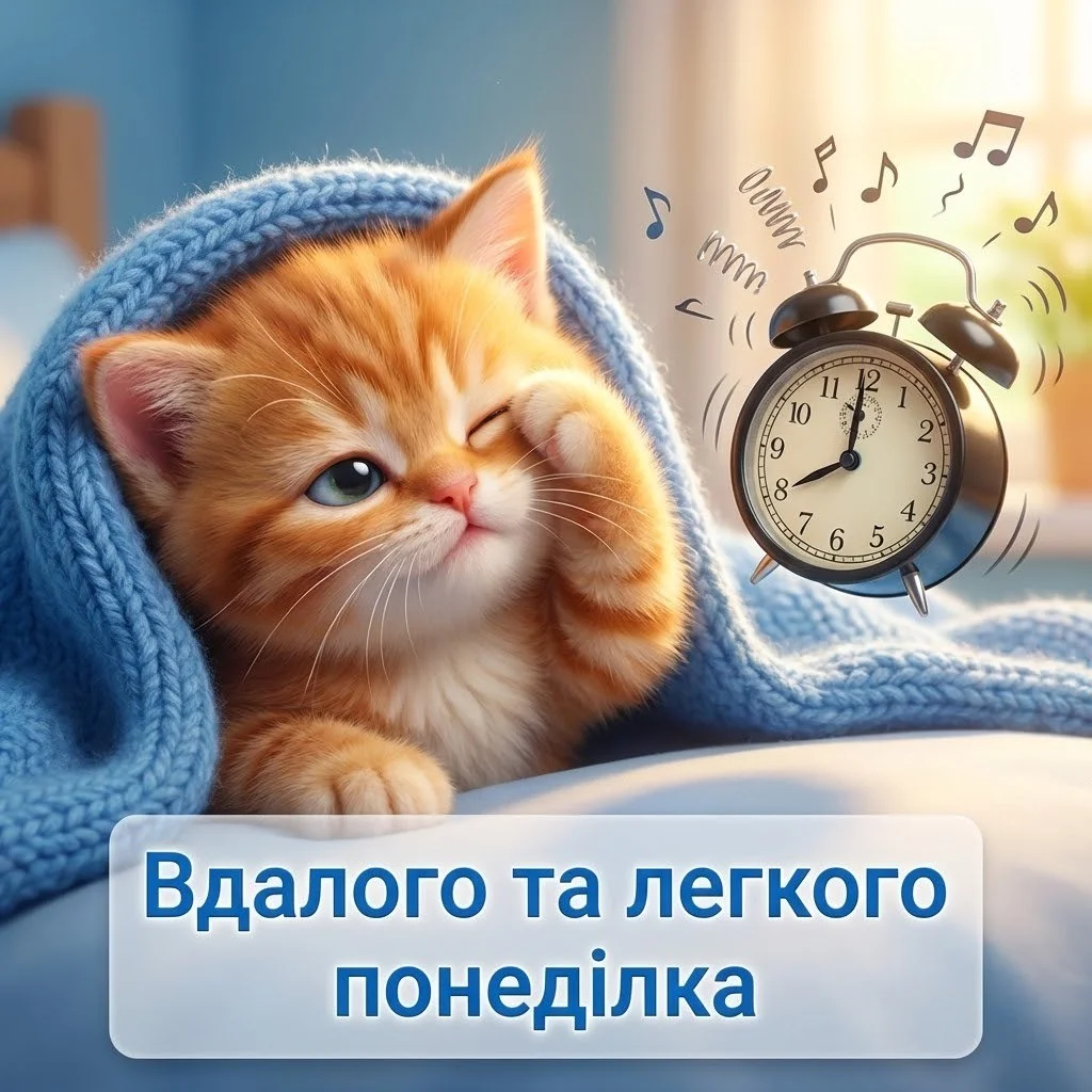 Доброго ранку понеділка: найкращі картинки та душевні побажання для натхненного початку тижня