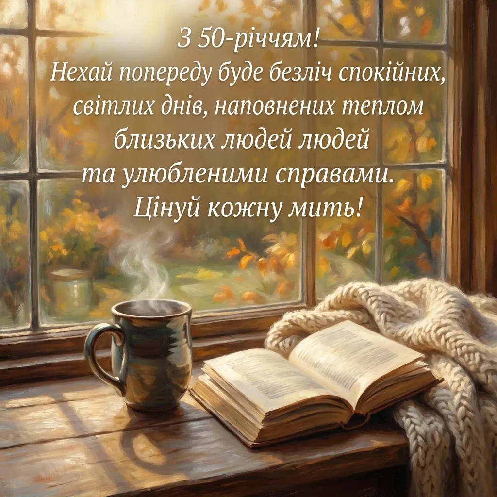 вітаю з ювілеєм 50