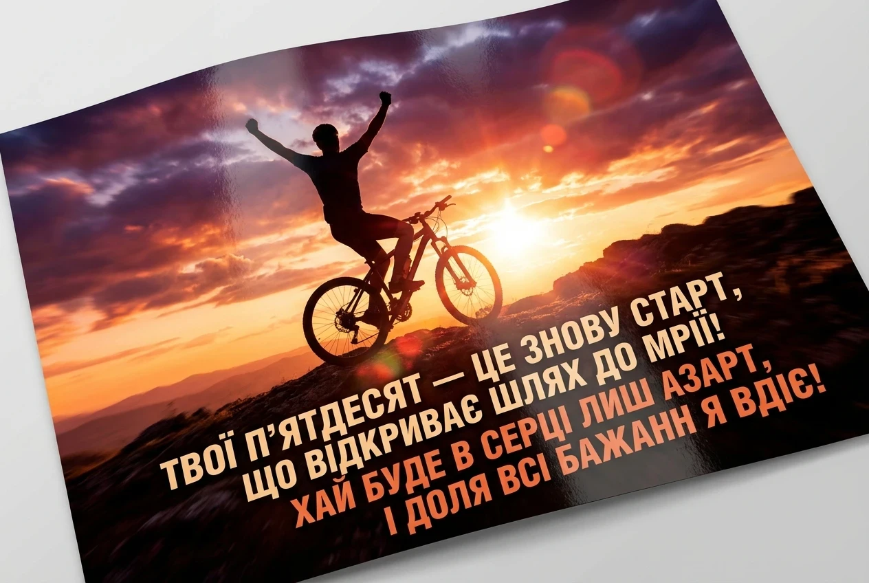 вітаю з ювілеєм 50