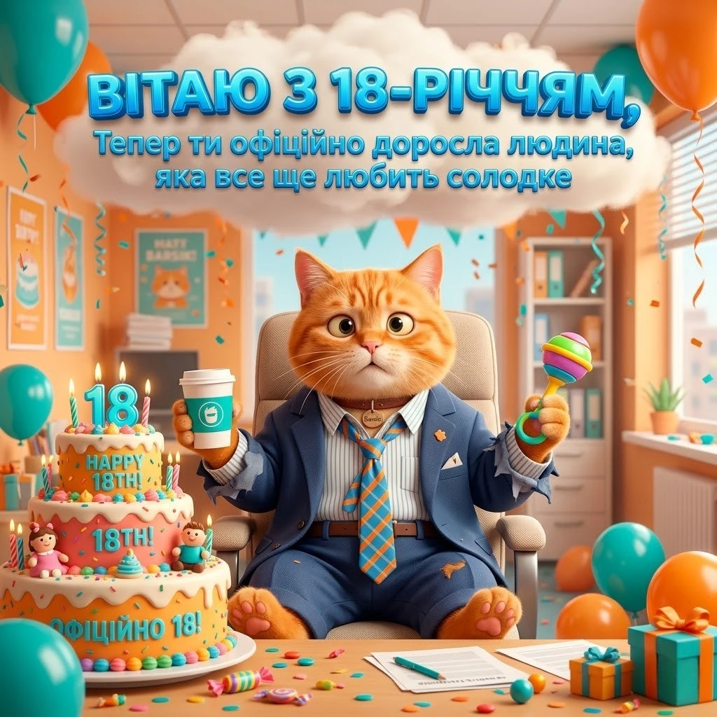 Найкращі привітання з 18-річчям: добірка щирих побажань у віршах та прозі