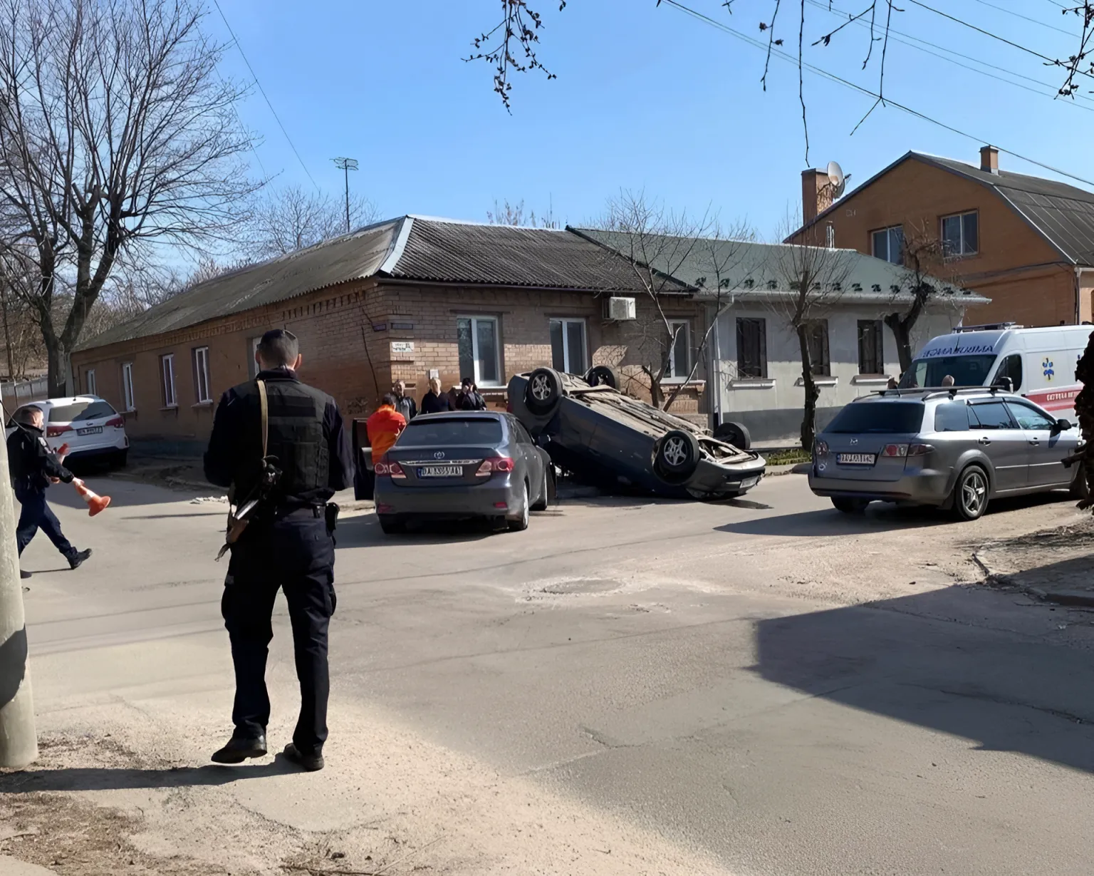 ДТП у центрі Кропивницького: ігнорування знаку призвело до травмування двох людей