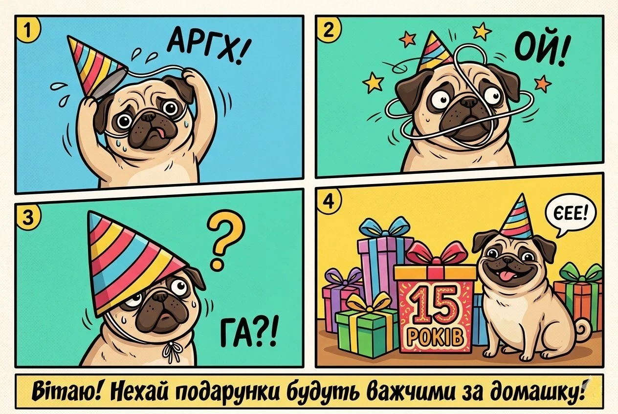 15 років — особлива дата: яскраві листівки та щирі слова для дівчини