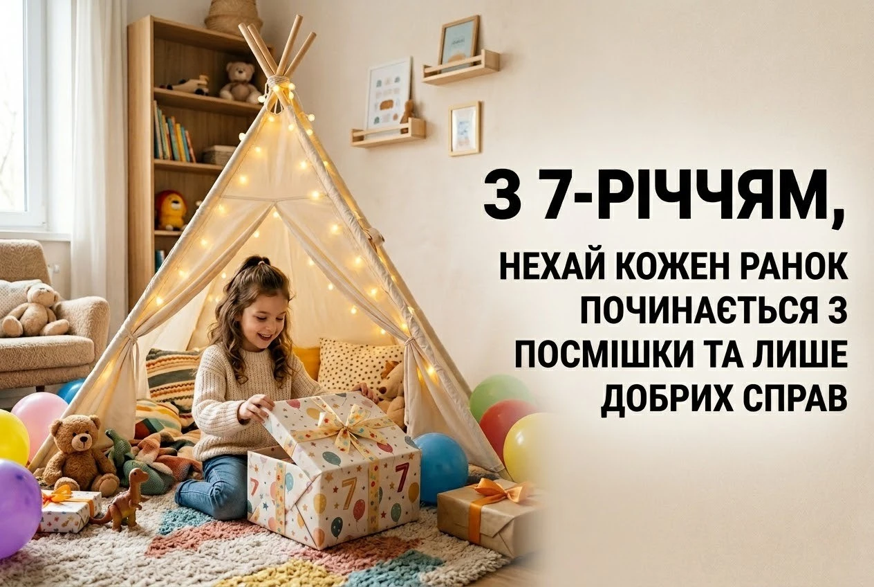 Найкращі привітання з 7-річчям дівчинці: вірші, проза та щирі слова