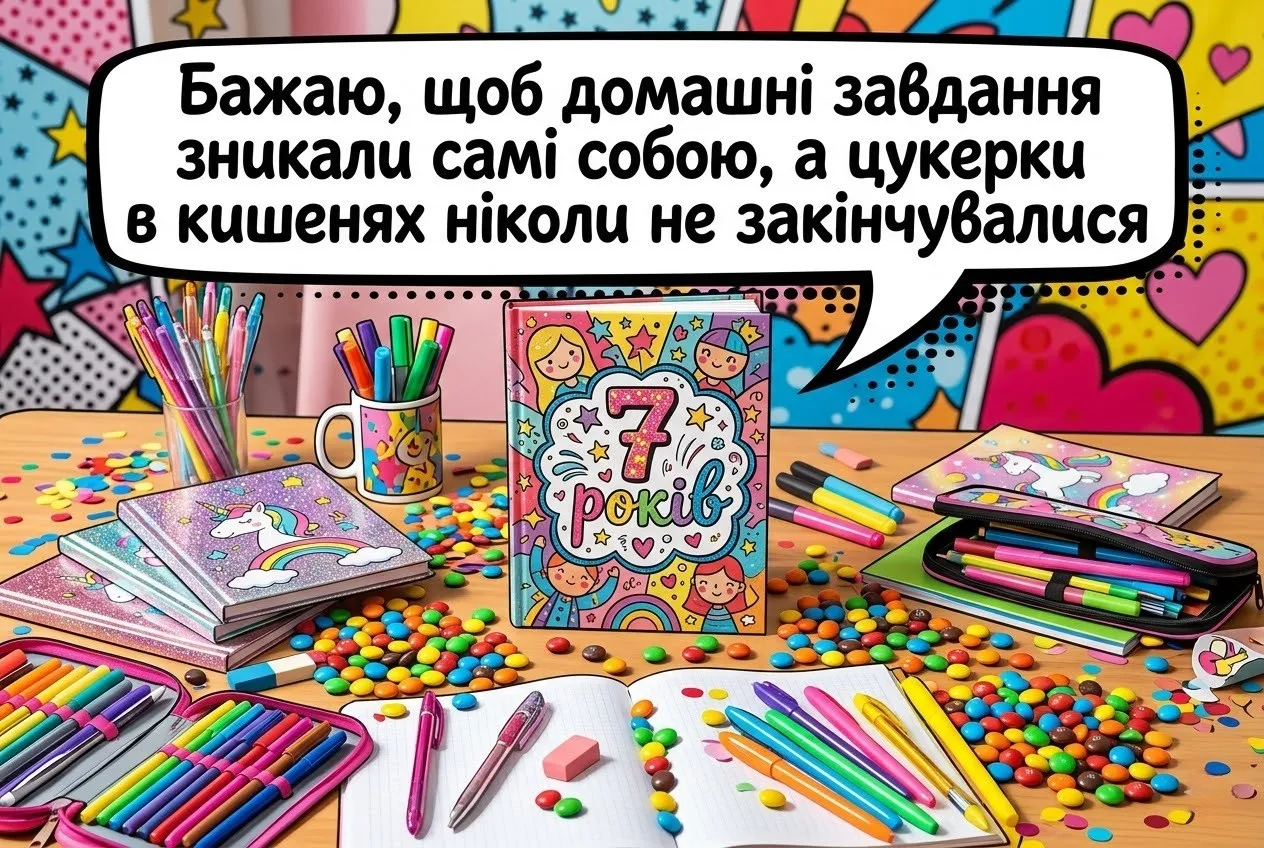 Найкращі привітання з 7-річчям дівчинці: вірші, проза та щирі слова