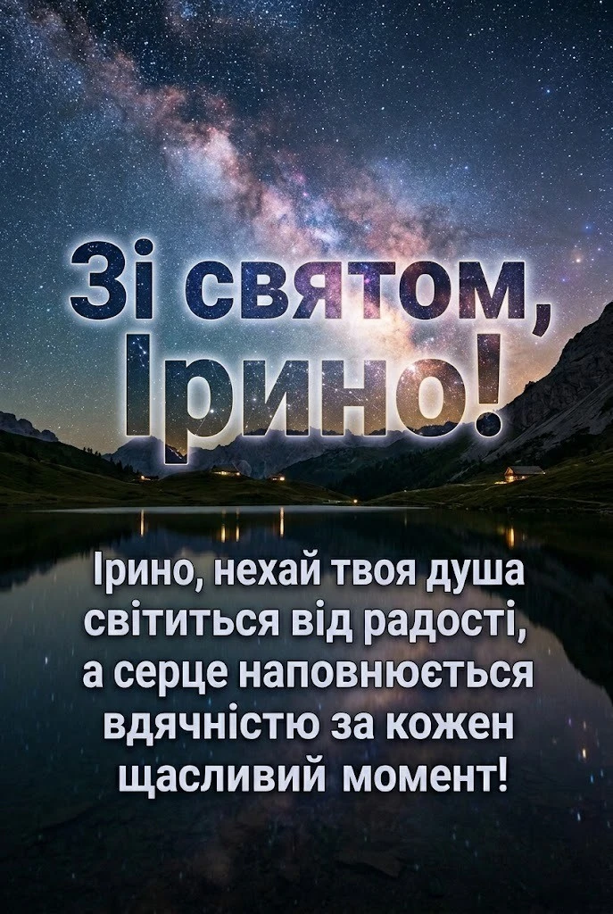 З днем народження, Ірино: найкраща добірка привітань у віршах та прозі