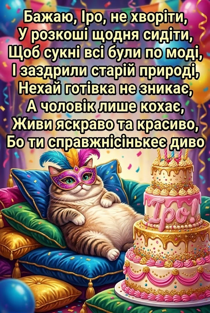 З днем народження, Ірино: найкраща добірка привітань у віршах та прозі