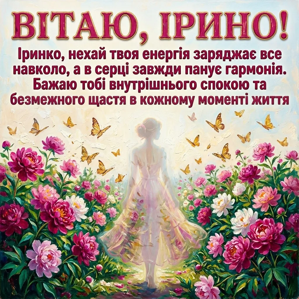 З днем народження, Ірино: найкраща добірка привітань у віршах та прозі
