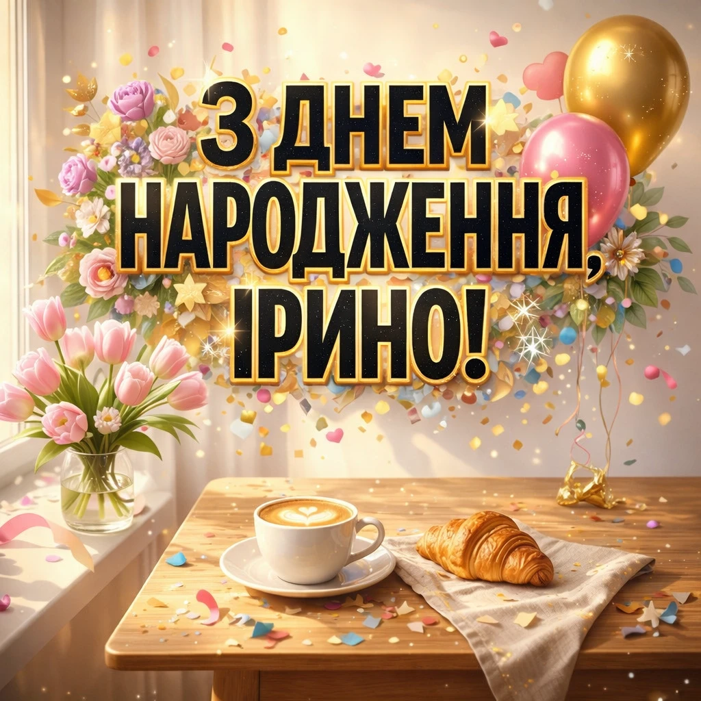 З днем народження, Ірино: найкраща добірка привітань у віршах та прозі