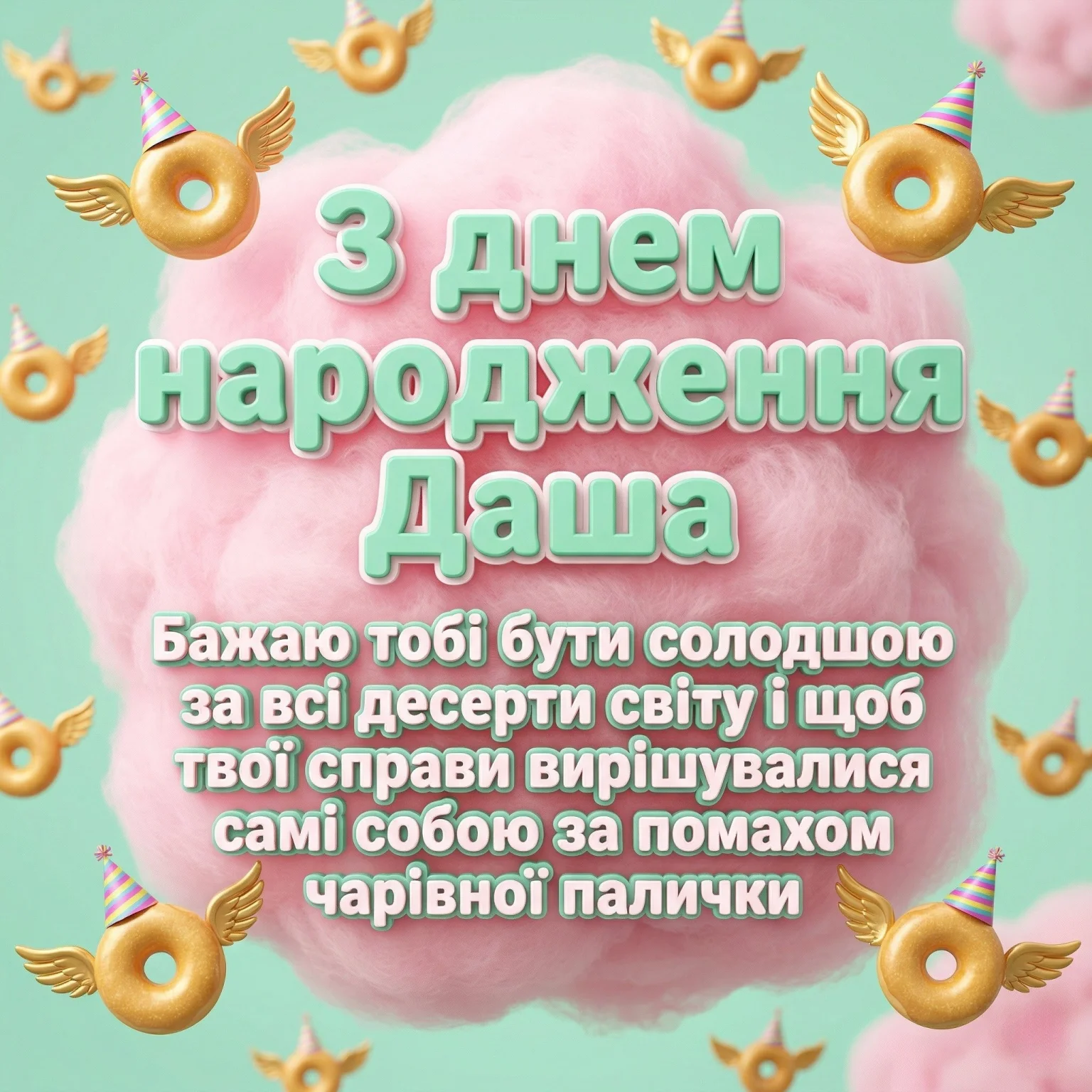 Вітаю з днем народження, Даша: щирі побажання та теплі слова