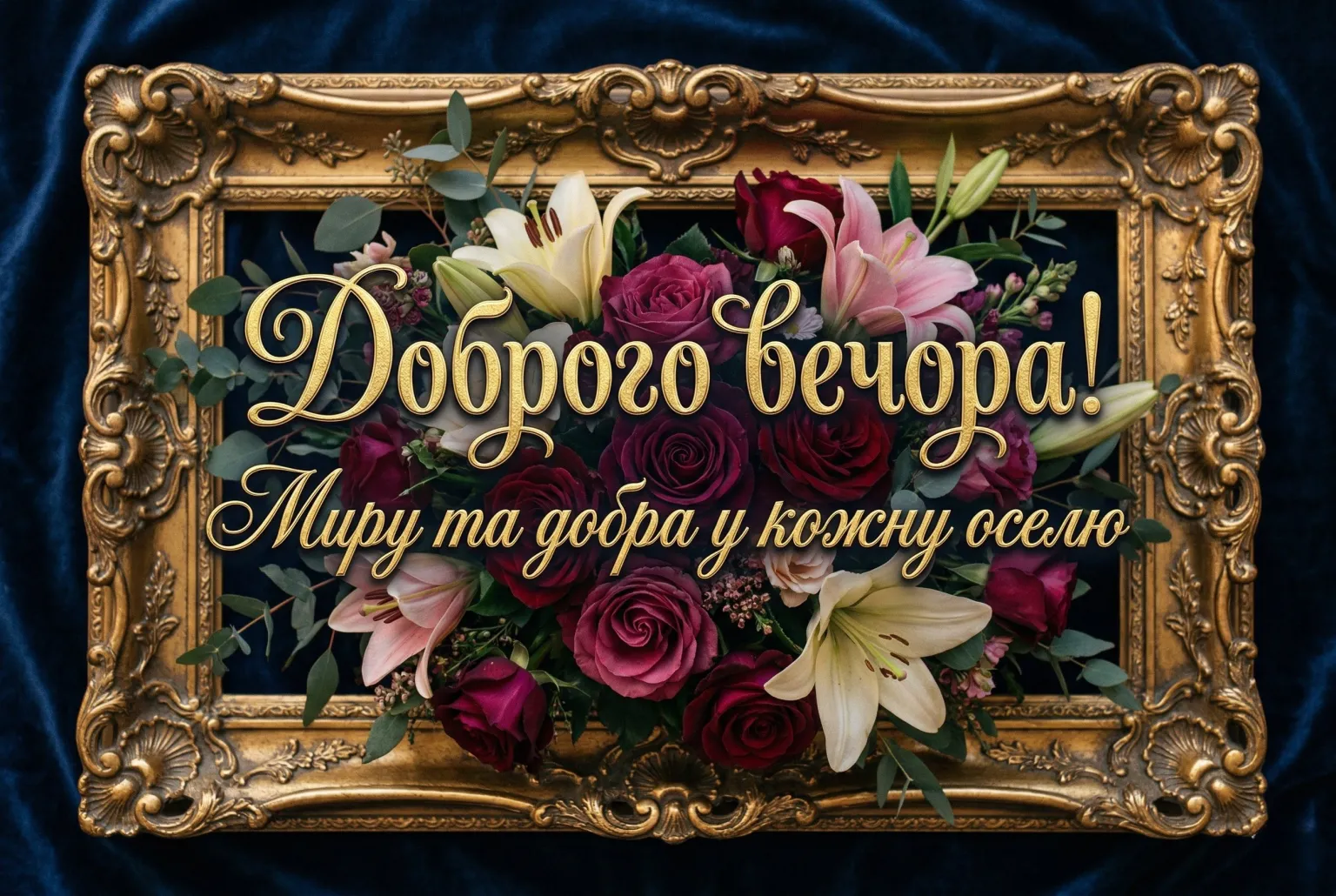 Доброго тихого вечора: найкращі картинки та душевні побажання для затишного відпочинку