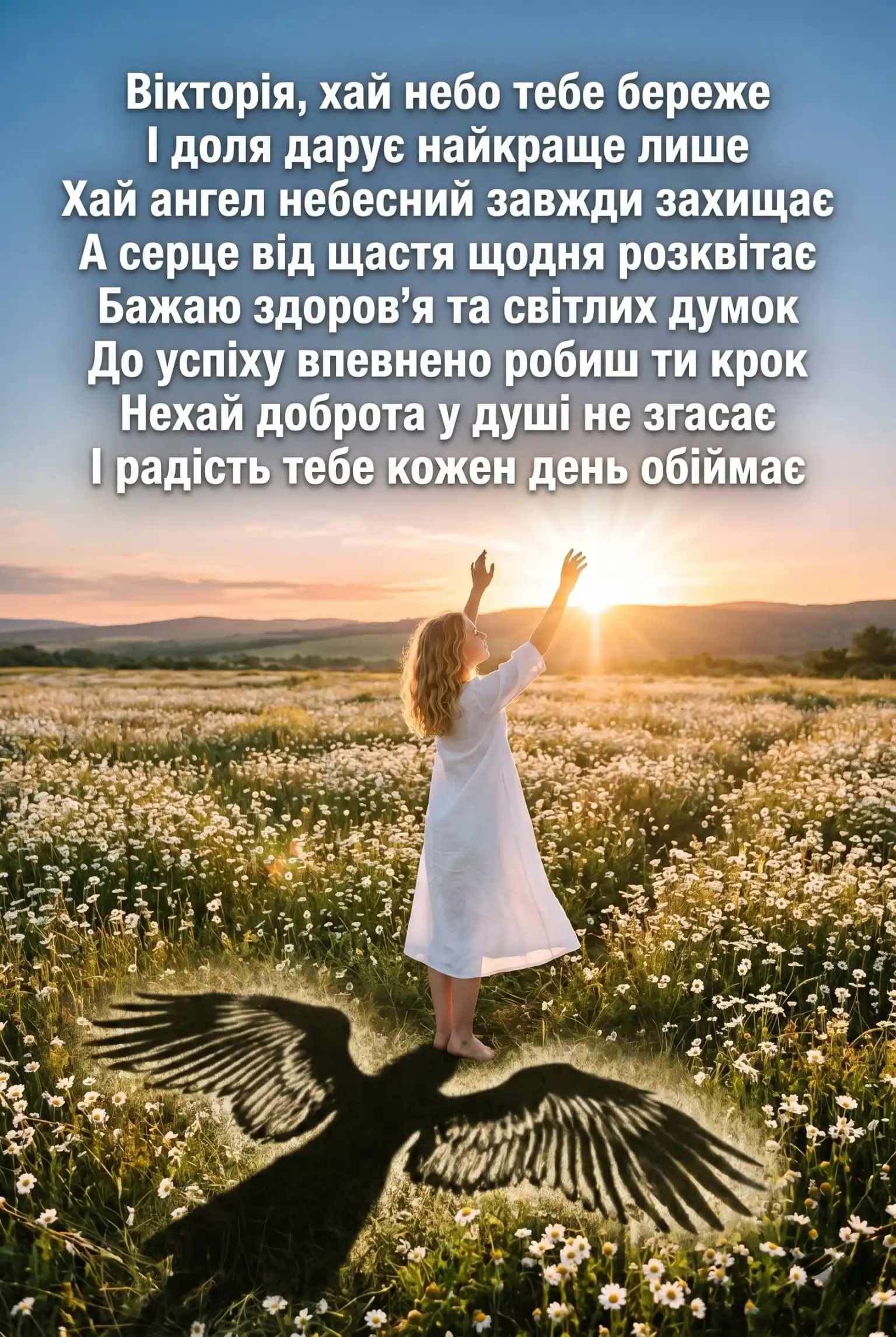 Найкращі привітання з днем ангела Вікторії: вірші, проза та красиві листівки