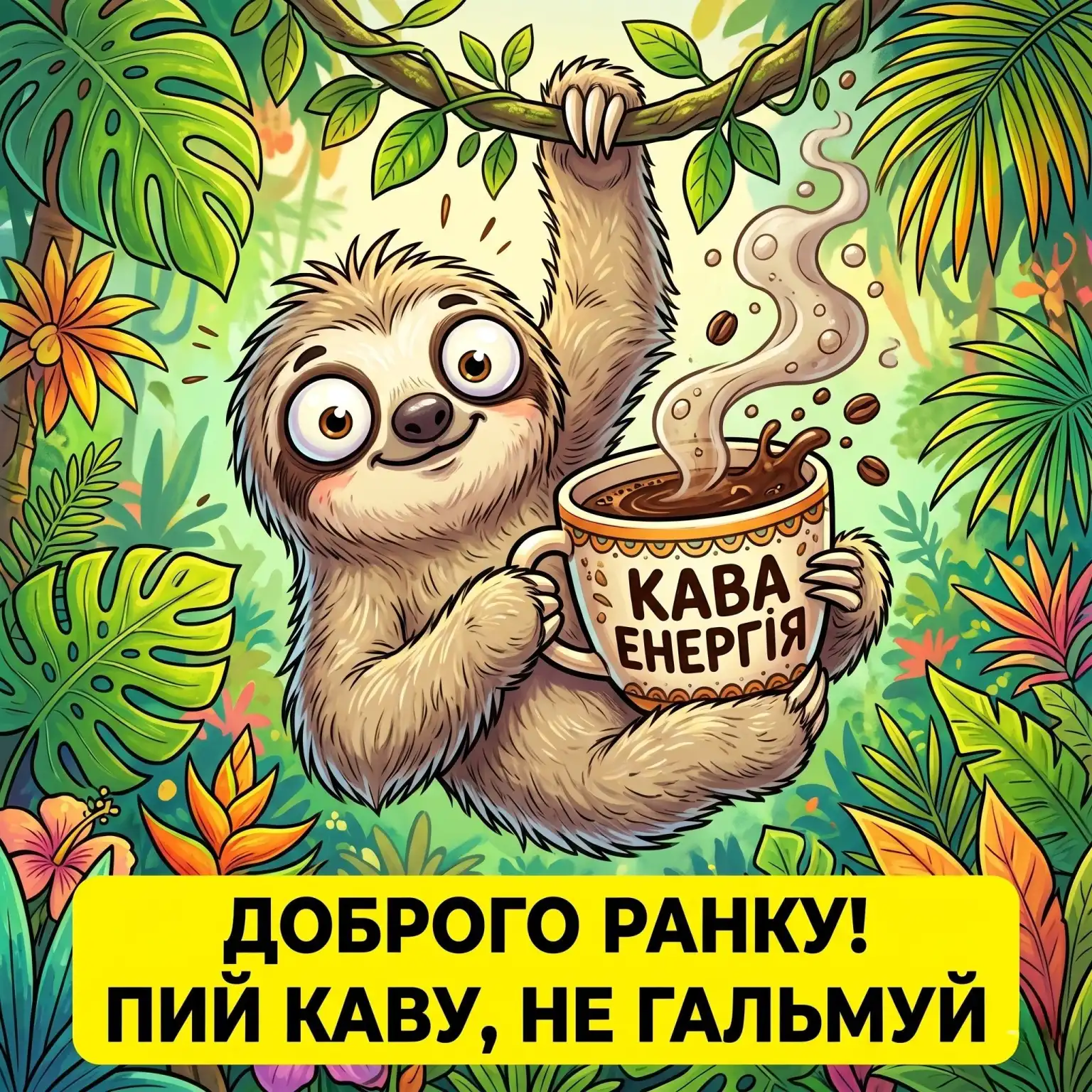 Доброго ранку з кавою: найкращі картинки та душевні листівки для гарного настрою