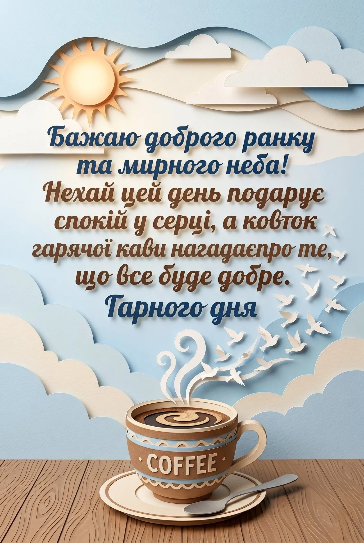 Доброго ранку з кавою: найкращі картинки та душевні листівки для гарного настрою