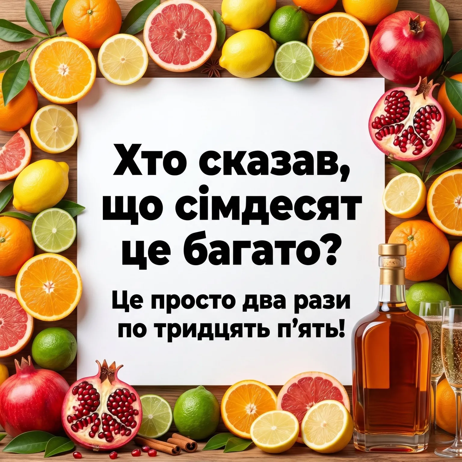 З ювілеєм 70 років! Добірка зворушливих привітань для найрідніших