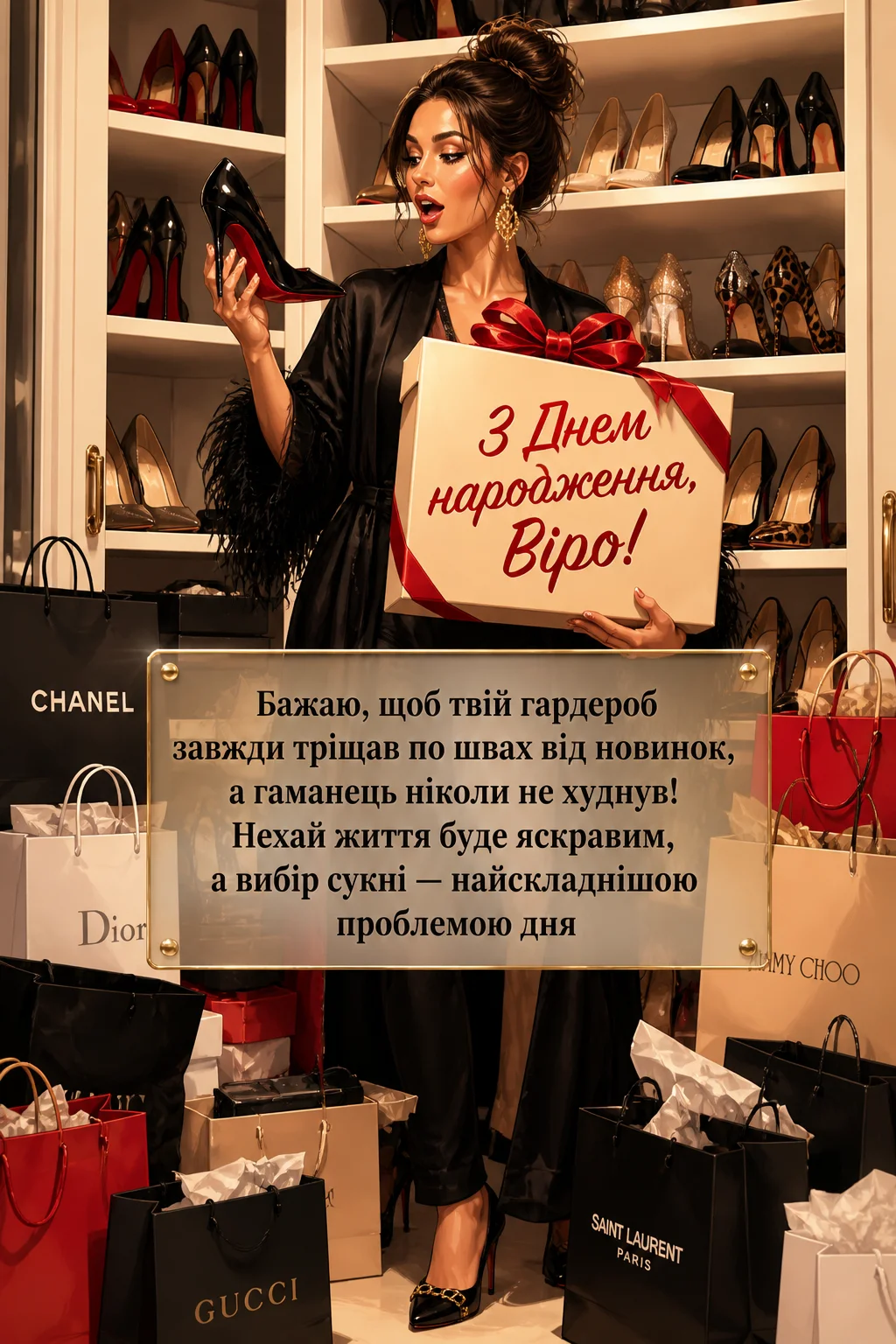 З днем народження, Вірочко! Колекція святкових зображень та слів