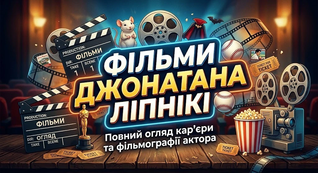 Фільми Джонатана Ліпнікі: повний список із рейтингами та описами