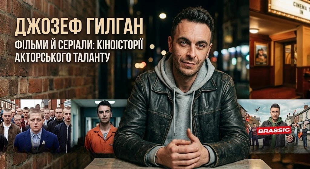 Фільми й серіали Джозефа Ґілґана: повний список за роками