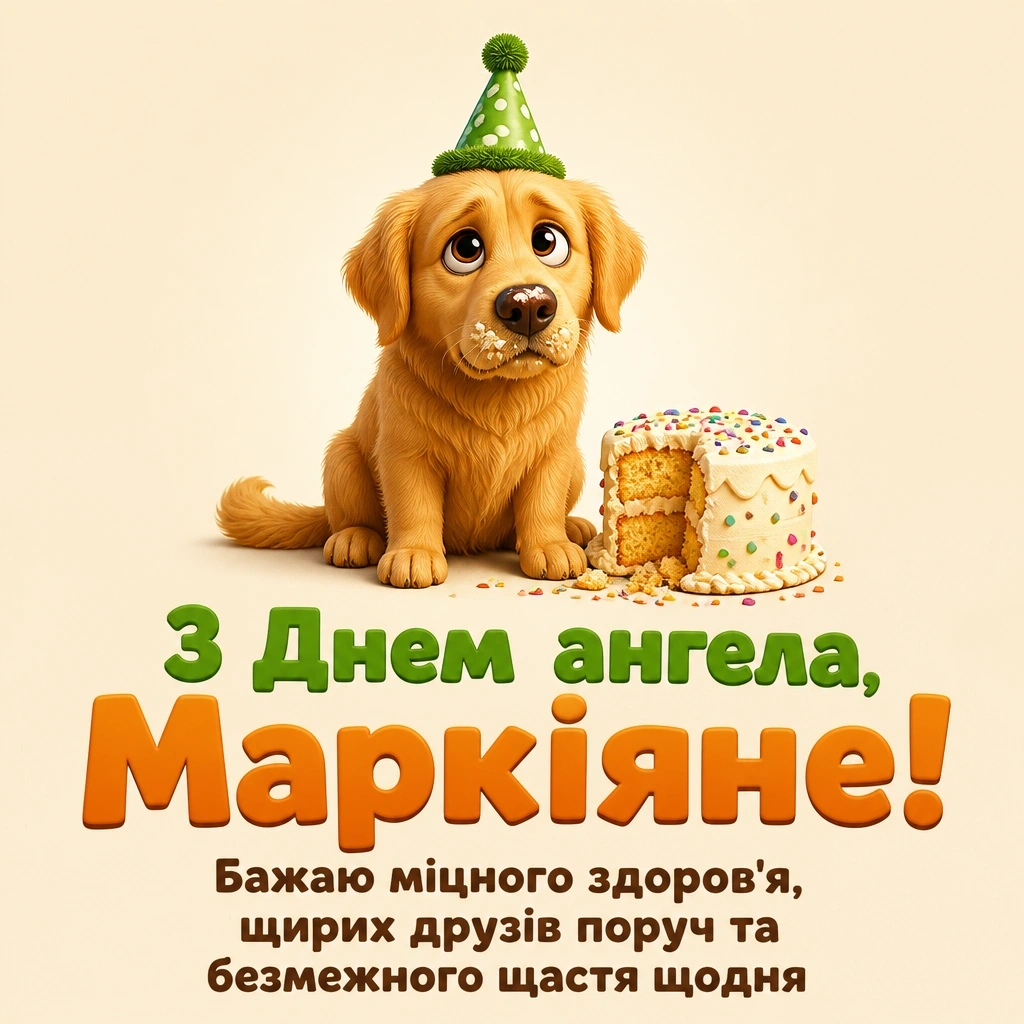 іменини маркіяна