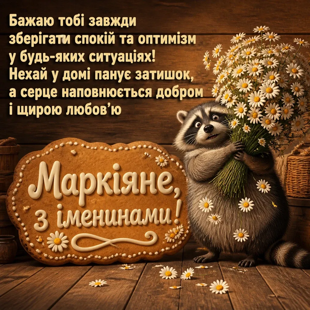іменини маркіяна