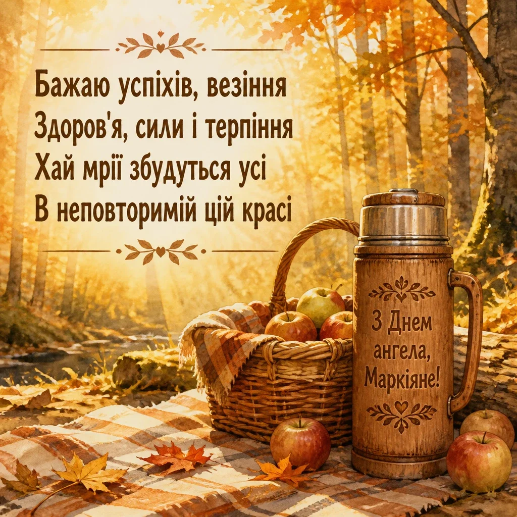 іменини маркіяна
