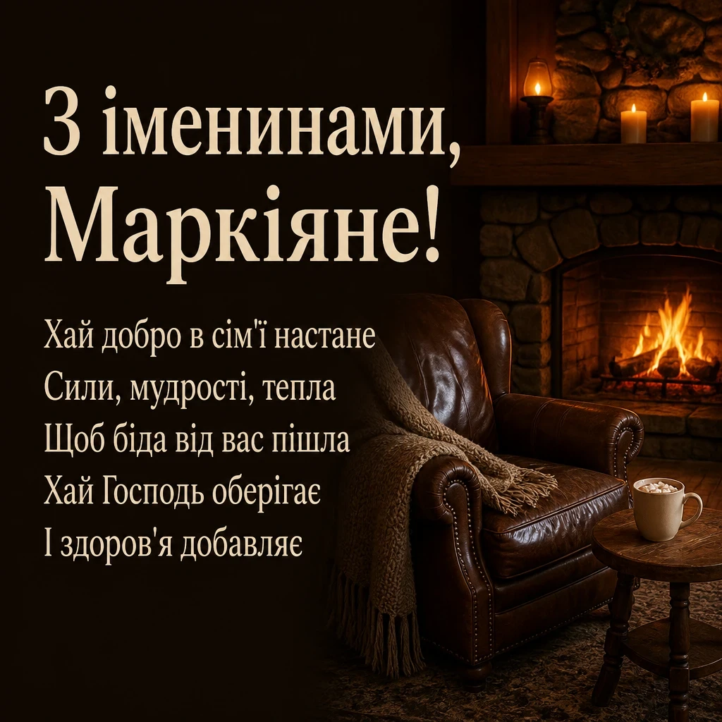 іменини маркіяна