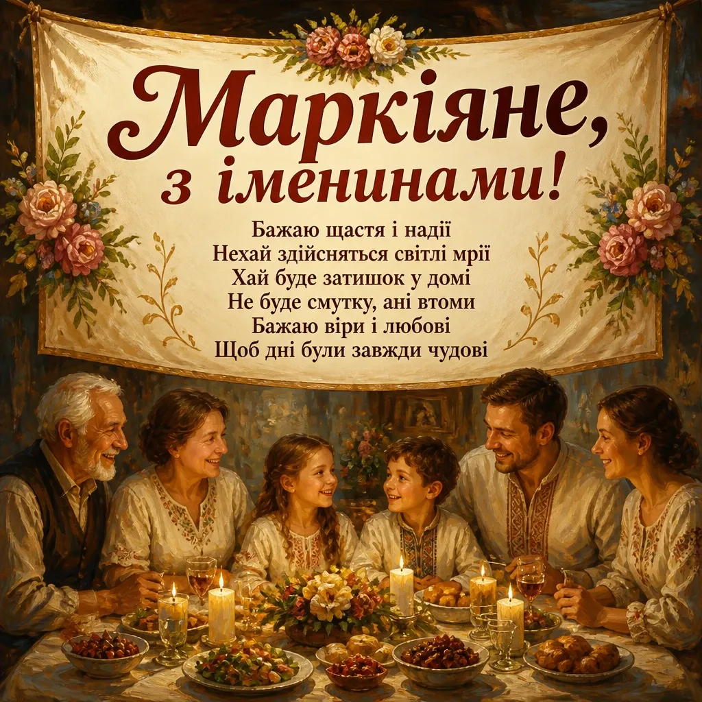 іменини маркіяна