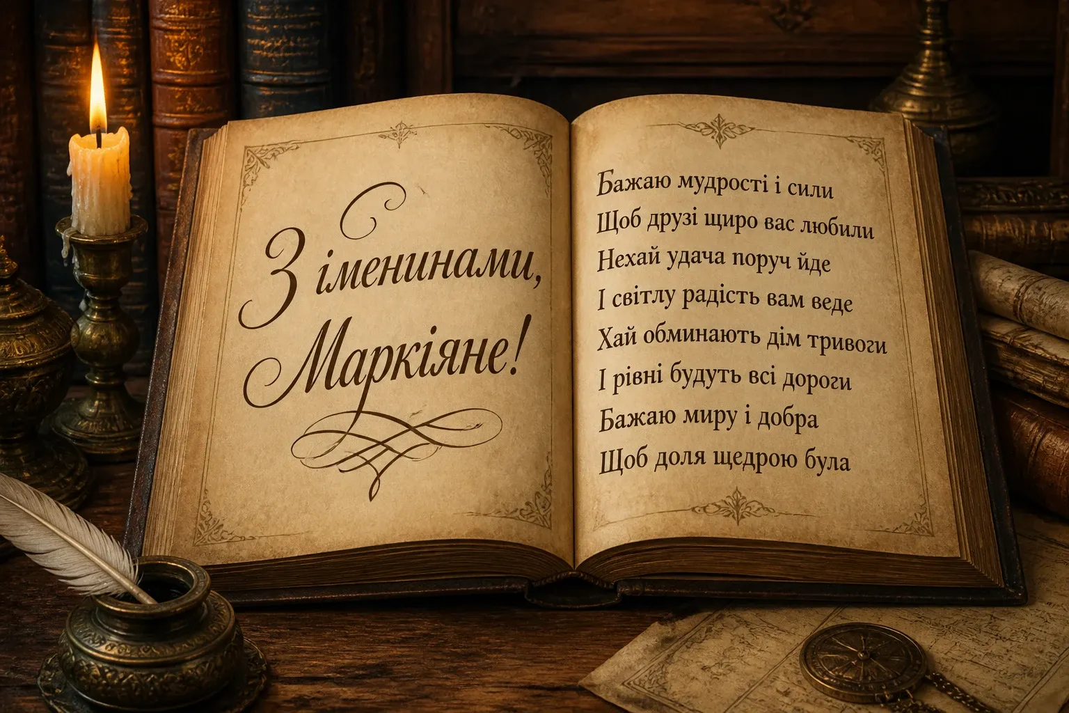 іменини маркіяна