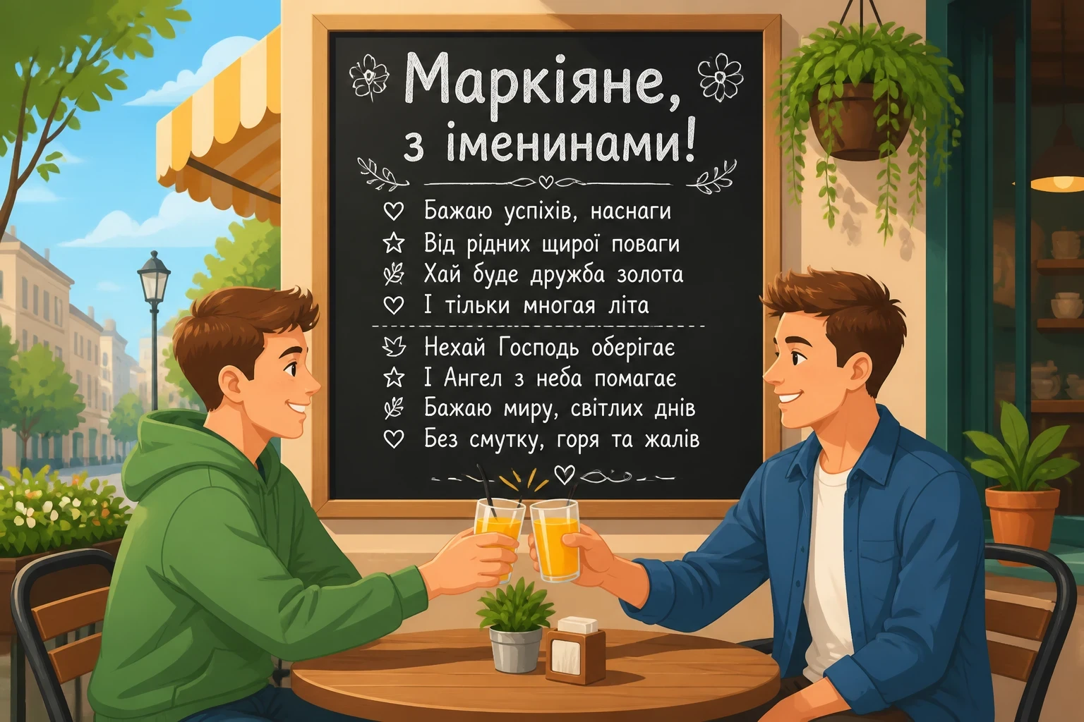 іменини маркіяна