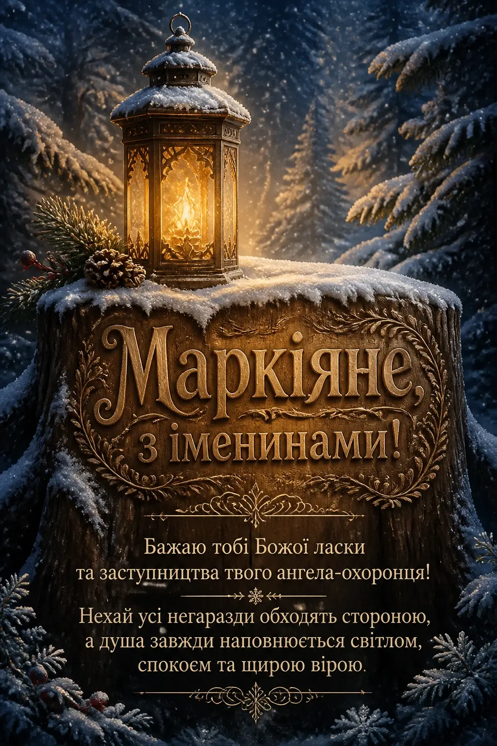 іменини маркіяна