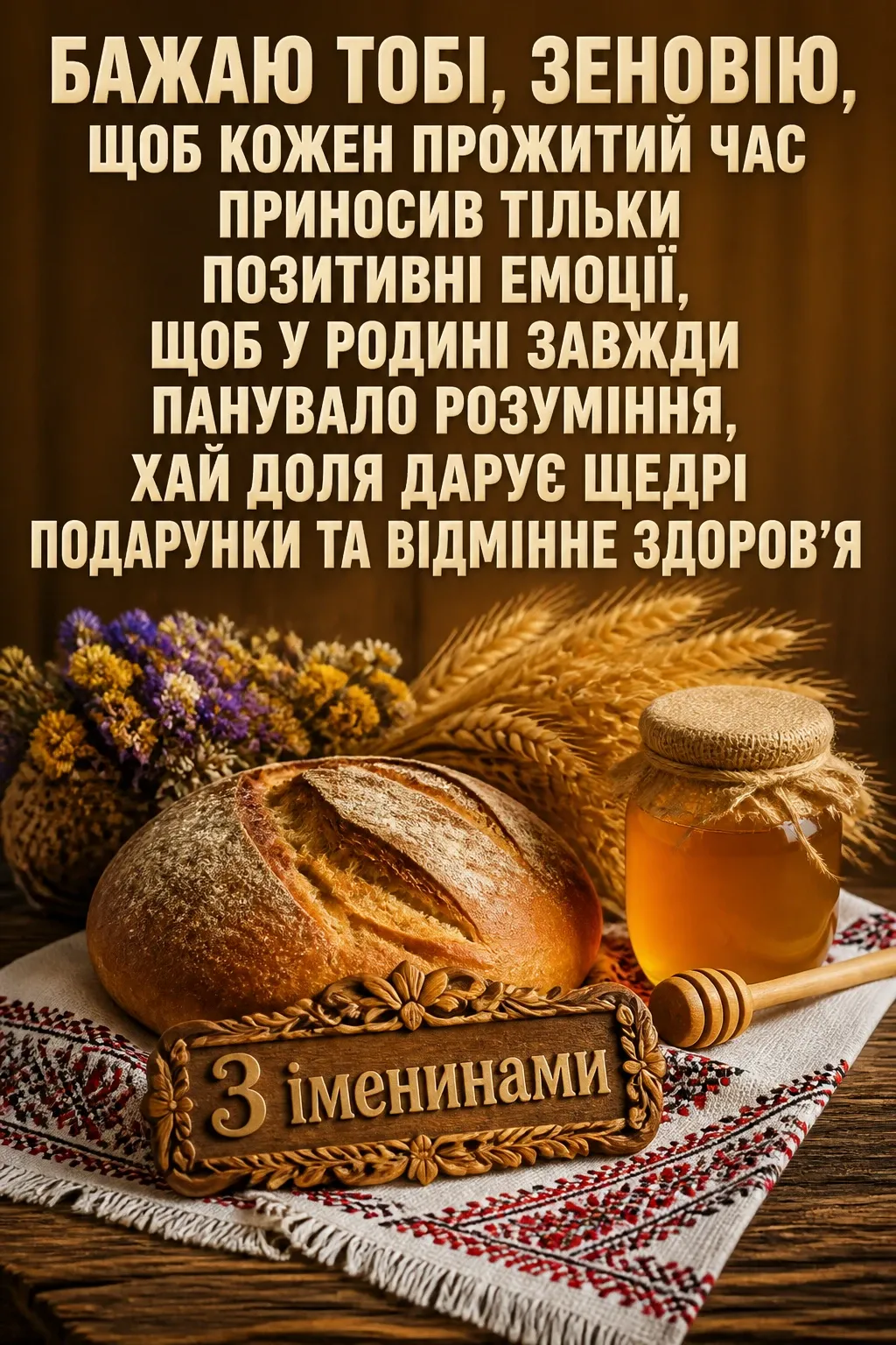 іменини зеновія